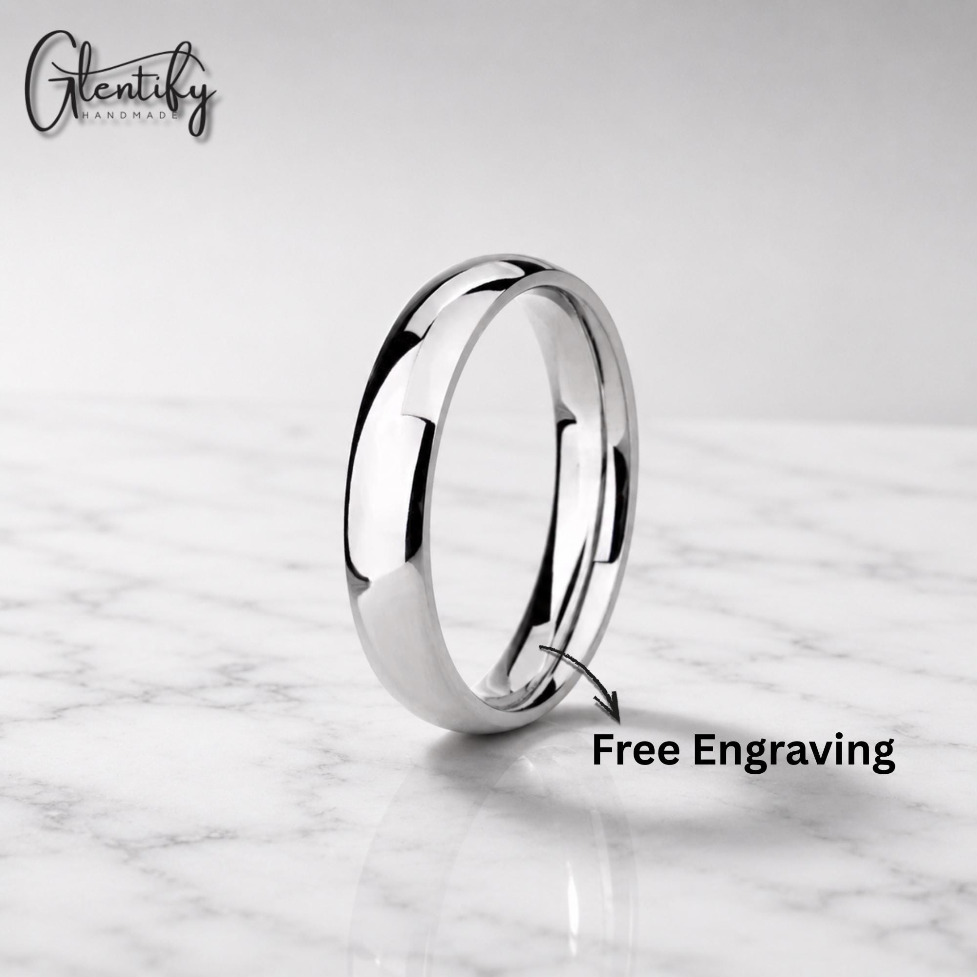 Titanium Stackable Rings