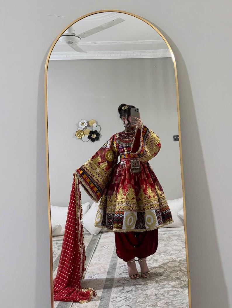Girl Dress Pashtun - Etsy