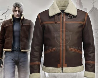 レオン ボンバージャケット、バイオハザード4 B3 シアリングコート