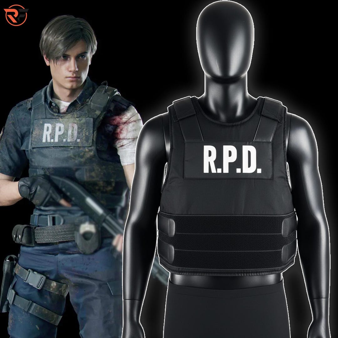 Leon S. Kennedy RPD Tactical Vest – Resident Evil Cosplay Jacket - Etsy