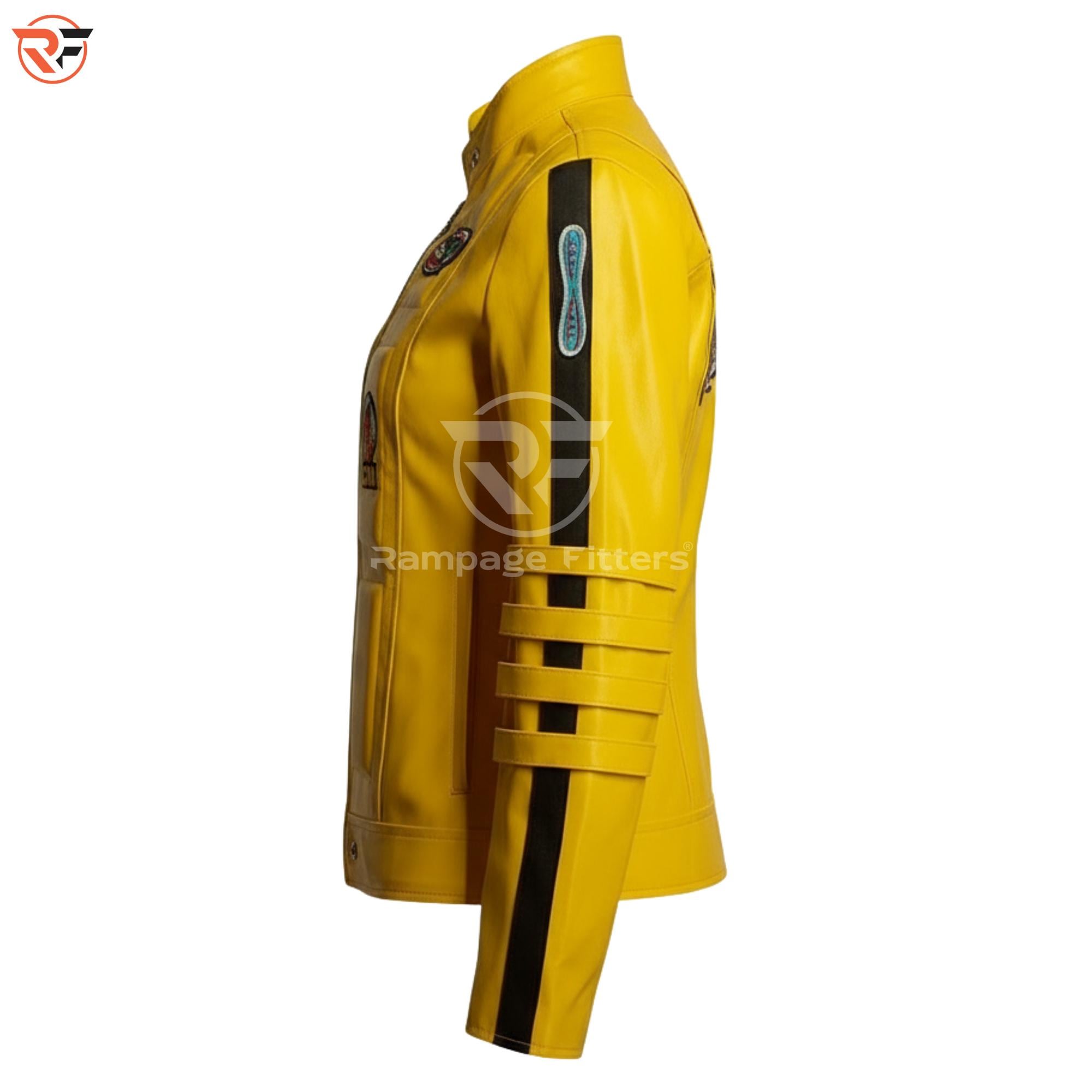 Kill Bill Yellow Leather Suit | the Bride Cosplay Costume