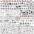 Christmas SVG Bundle, Ornaments, Wreaths, Tree Cut Files (Digital Download)