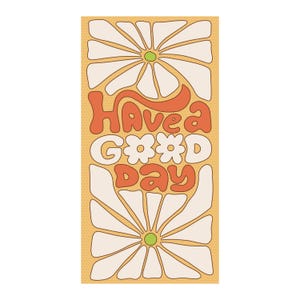 Boho blomma SVG-paket, abstrakt blommig clipart, groovy blomma svg, retro blomma svg, blommig png, prästkrage blomma svg, blomskjortdesigner bild 3
