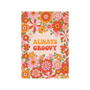 Boho blomma SVG-paket, abstrakt blommig clipart, groovy blomma svg, retro blomma svg, blommig png, prästkrage blomma svg, blomskjortdesigner bild 5