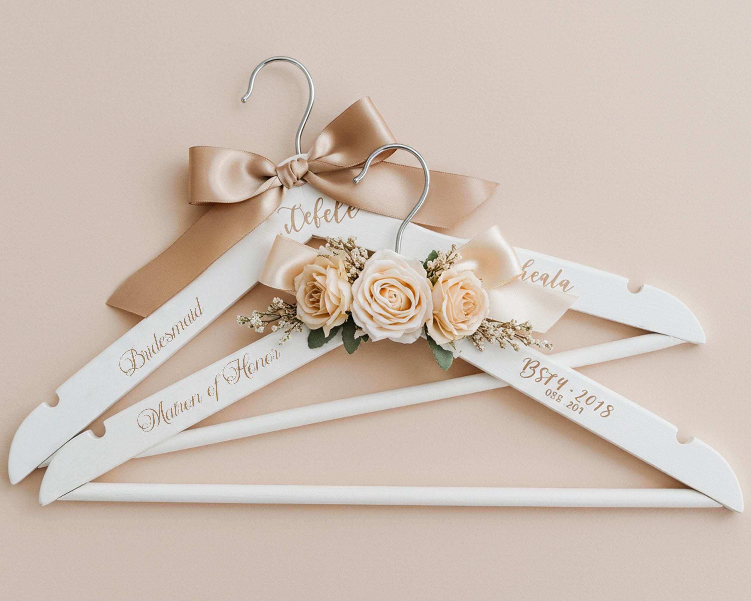 Bride Wedding Dress Hanger Custom Engraved Bridal Hanger Bridal Party Bride Wedding Dress Hanger Custom Engraved Bridal Hanger Bridal Party