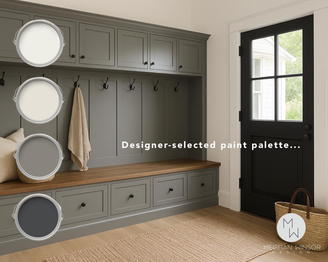 Modern Farmhouse Paint Color Guide | Whole Home Neutral Palette ...