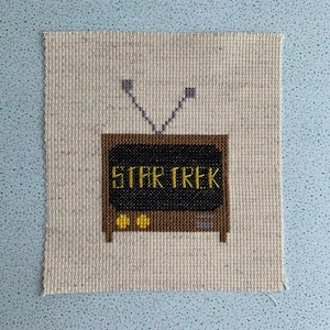 Star Trek TV - Cross Stitch Pattern - PDF Download