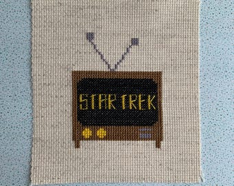 Star Trek TV - Patrón de punto de cruz - Descargar PDF