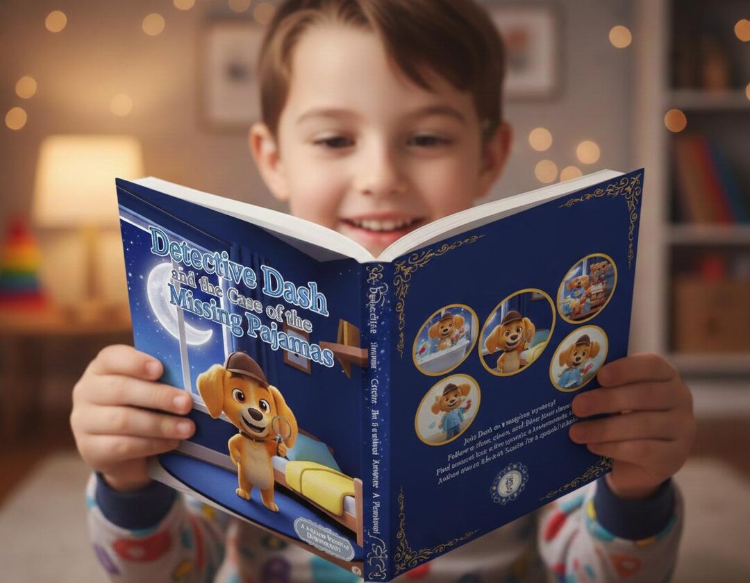 Storybook Weekly Routine Bedtime Routine Storybook for Kids: Detective Dash and the Missing ...