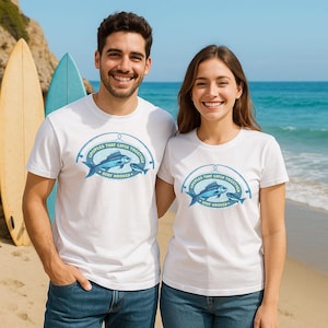Couples That Catch Together Stay Hooked Shirt | Funny Fishing T-Shirt | Matching Couples Fishing Tee | Anniversary Gift Idea