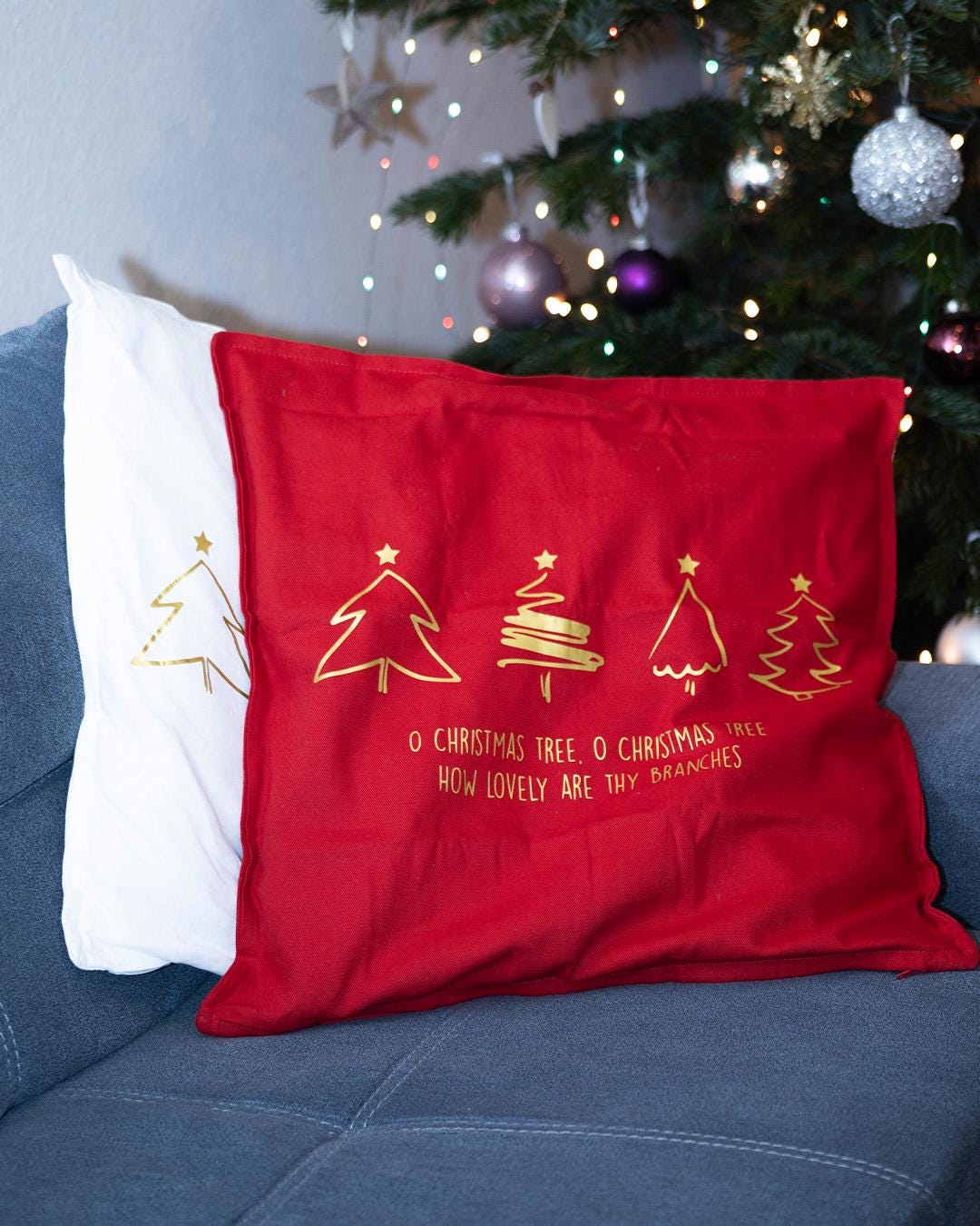 Kissenbezug 50x50 weihnachten