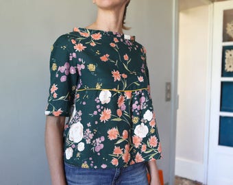 TOP Roman print Nani Iro choice