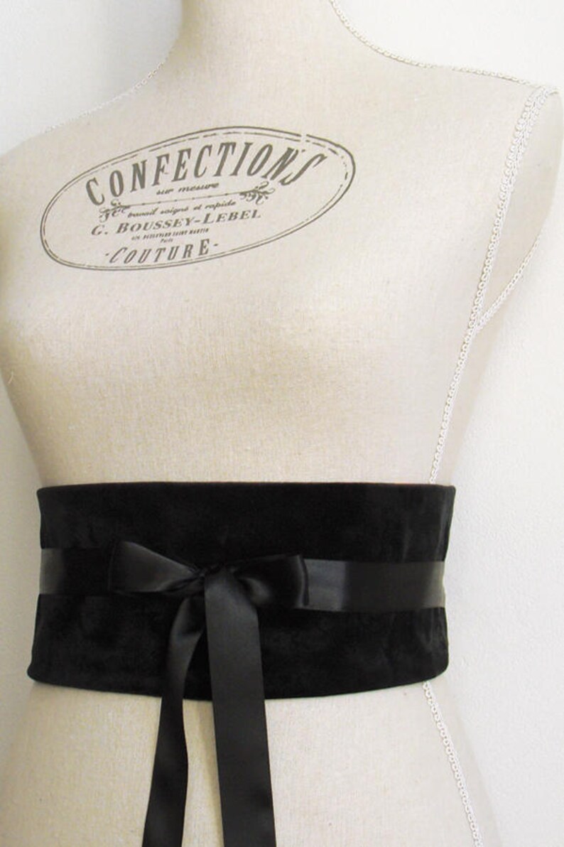 BLUE OBI BELT waves Ant Japanese Fish Etsy Canada