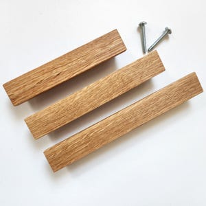 Wooden cabinet handles, wood drawer pulls, wardrobe pulls, dresser handles, minimalism wood cabinet pulls handles, furniture hardware