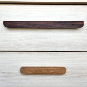 Wooden cabinet handles, wood drawer handles, wardrobe pulls, handles for dresser, minimalism wood cabinet pulls handles, furniture hardware