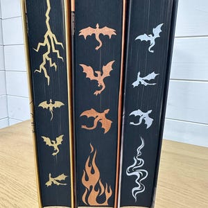 The Empyrean Series UK Set: Custom Sprayed Edge Hardbacks