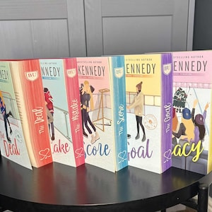 Off-Campus Series by Elle Kennedy | Custom Hand Sprayed Edges | UK paperbacks