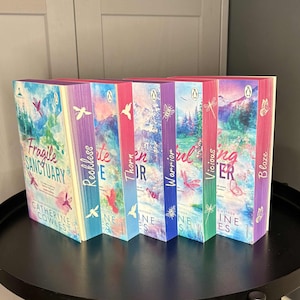 Sparrow Falls Series by Catherine Cowles – Custom Hand Sprayed Edges