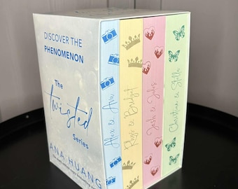 La serie Twisted de Ana Huang: Bordes pintados a mano (Libros de bolsillo/caja del Reino Unido)