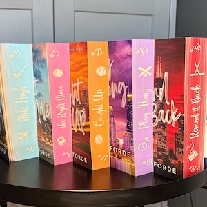 Windy City Series by Liz Tomforde: Hand-Sprayed Edges UK Paperback Set