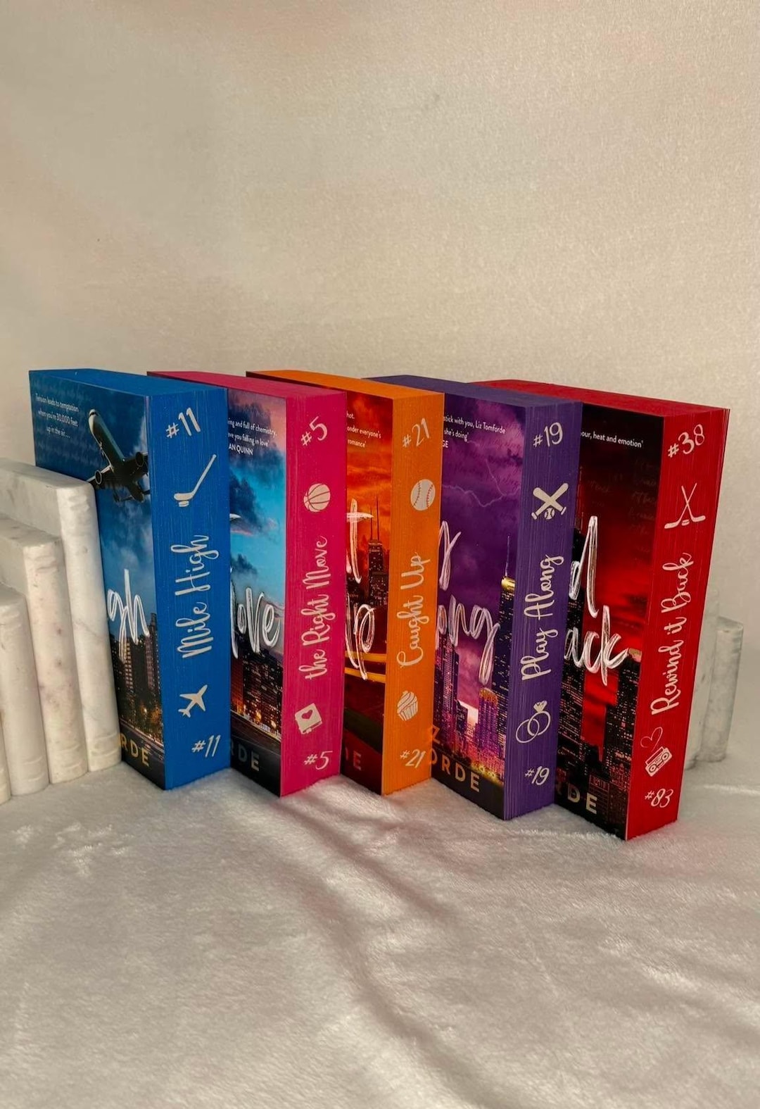 Windy City Series by Liz Tomforde: Hand-sprayed Edges UK Paperback