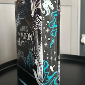 When the Moon Hatched by Sarah A. Parker with custom hand sprayed edges | UK