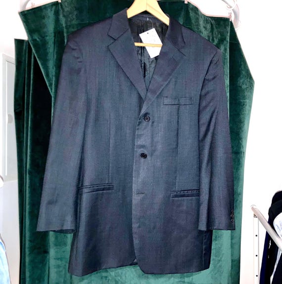 Versace Classic V2, Vintage Gianni Versace Classic V2 Wool Blazer, Late 1990s, Size IT 50
