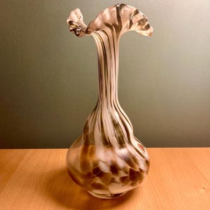 ヴィンテージ ムラーノガラス花瓶 – ハンドメイド イタリアンアート