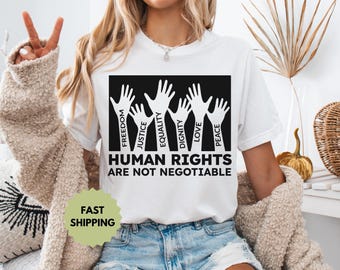 Inspirerande feministisk tröja för kvinnors rättigheter – Empowerment-tröja, jämställdhetsstöd, aktivistpresent till henne