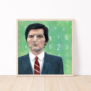 Mark S, Mark Scout, Adam Scott, Severance, Lumon, outie, innie, Portrait, Mark S Portrait, Severance Character Portraits