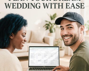 Ultieme Google-spreadsheet voor de digitale bruiloftplanner | Bruiloftsbudget, gastenlijst, checklist, tijdlijn | Bewerkbare sjabloon voor bruilofttracker