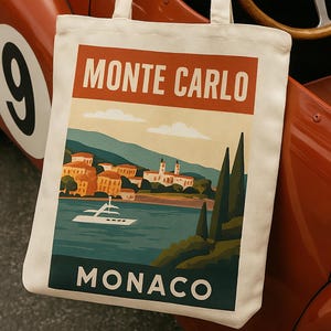 Monte Carlo Tote Bag - Etsy