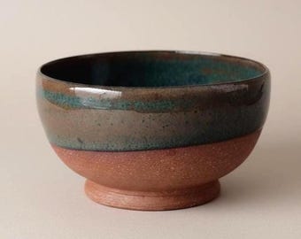 Small Wheel-Thrown Dessert Bowl