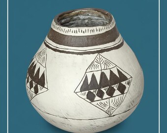 Southwest Motif Vase