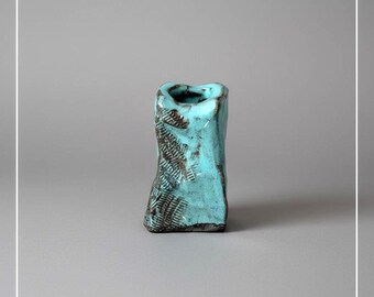 Hand Built Ceramic Bud Vase