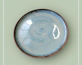 Light Blue Dessert Plate