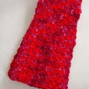 Crochet Pattern: Textured Scarf for Men and Women image 3