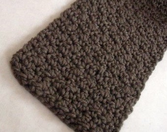 Crochet Pattern: Textured Scarf for Men and Women