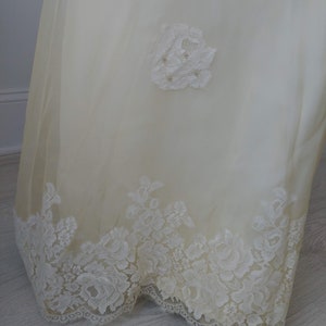 1950s wedding dress with train image 6