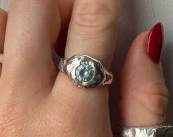 JayJo Your Earth Blue Topaz Ring