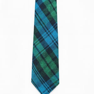 Kleding en accessoires Tartan Tie Clan MacGregor OR Pocket Square Scottish Wool