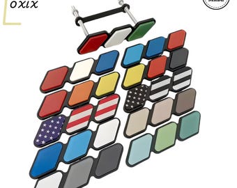 Tri-Color Grille Badge | Toyota Tacoma, 4Runner, Tundra Emblem