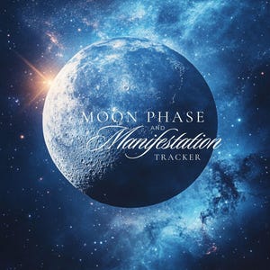 Moon Phase Manifestation Journal | Lunar Self-Care & Ritual Planner | Digital Download