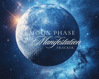 Moon Phase Manifestation Journal | Lunar Self-Care & Ritual Planner | Digital Download