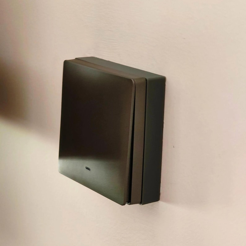 Separador de enchufes para paneles acústicos de pared / Negro / 20 mm / Módulo simple o doble imagen 6