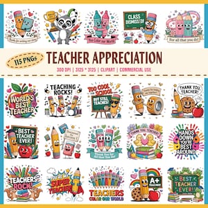 Aquarel leraar waardering clipart png, school-illustraties, onderwijs clipart, dankbaarheid muur prints, student illustratie bundel, 115 png