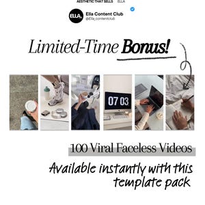 Wellness Instagram Templates Canva Bundle: Social Media Brand Kit (PDF ...