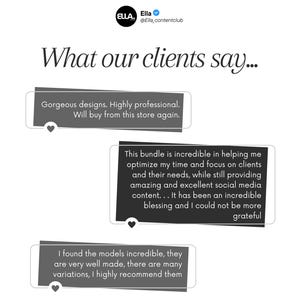 Pinterest-Inspired Instagram Templates, Social Media, Canva Bundle (Digital Download) image 10