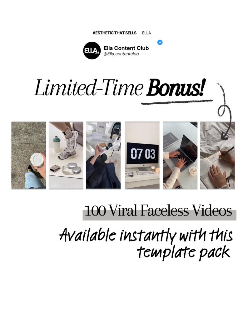 Pinterest-Inspired Instagram Templates, Social Media, Canva Bundle (Digital Download) image 11