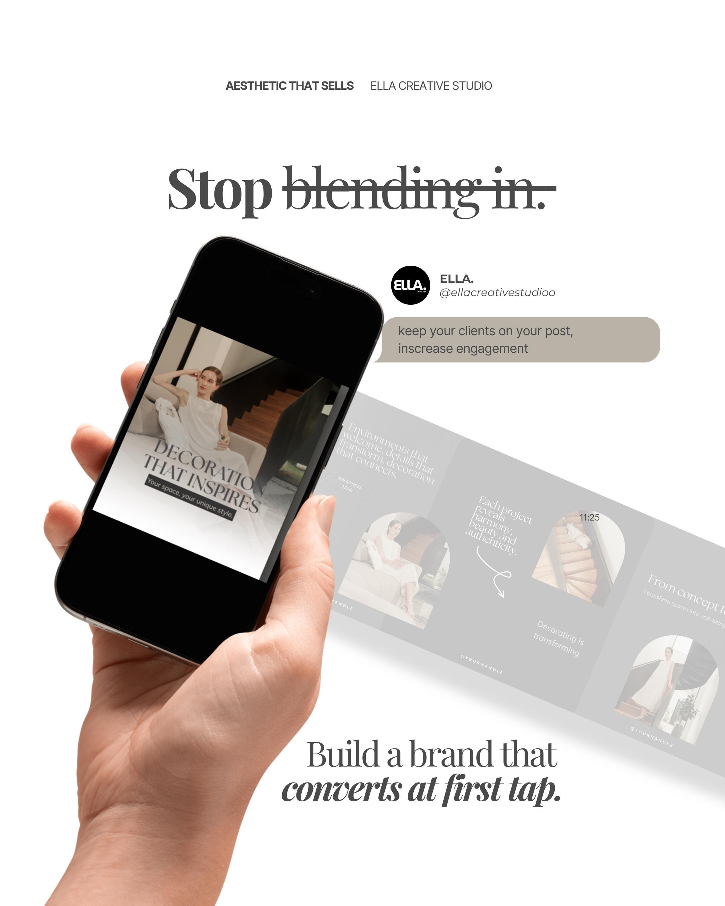 Instagram Carousel Templates: Interior Design & Real Estate (canva ...